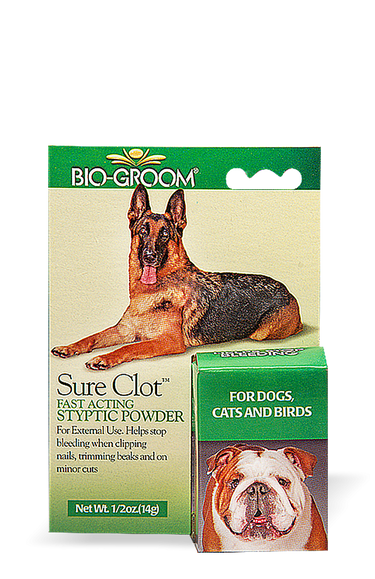 Bio-Groom Sure Clot Fast Acting Dog Styptic Powder - 1.5 oz.
